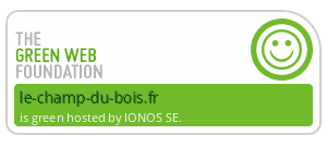 Logo Green web Check pour l'agence Wordpress Le Champ du Bois